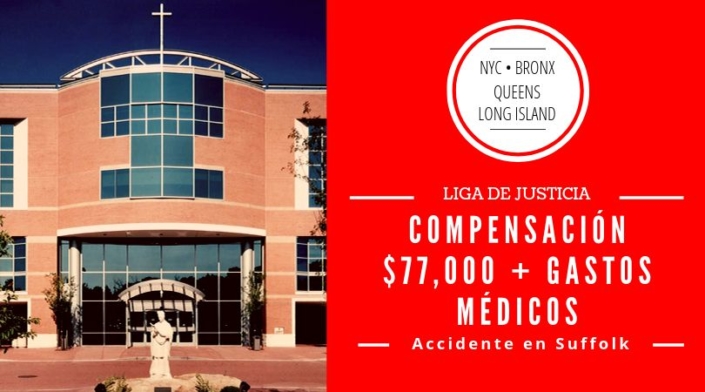 accidente como pasajero de taxi en Port Jefferson Suffolk county Los abogados de Liga de Justicia logran recuperar $77,000 para cliente que sufrió un accidente como pasajero de taxi en Port Jefferson, Suffolk county.