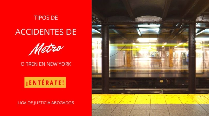 tipos de accidentes de metro o tren de New York Tipos de accidentes de metro o tren de New York.